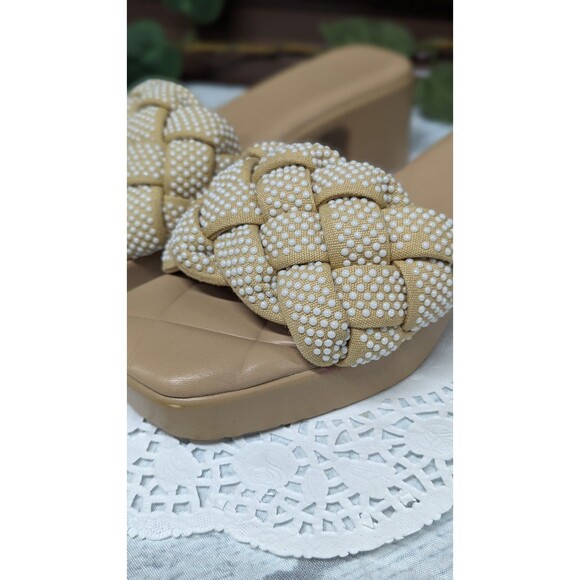 Women's Size 38 Sandals Block Heel - Picture 2 of 10